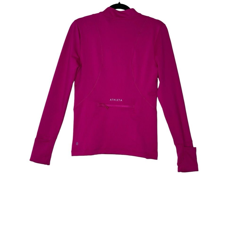 Athleta Pullover Sweater Women‎ Small Pink  Stretch Soft Athleisure Cozycore